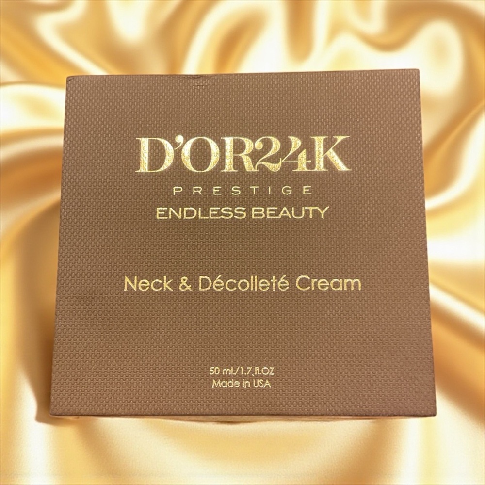 D’OR24K Prestige Neck & Décolleté Cream - NIB